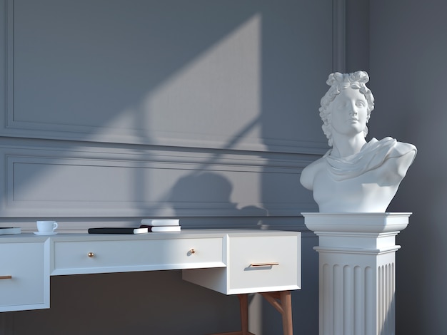 Schöne römische Figurenstatue