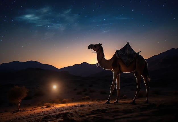 Schöne Sanddünen in der Sahara-Wüste