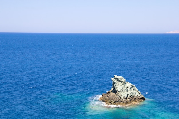 Schöne Seeszene in Griechenland, Kreta-Insel