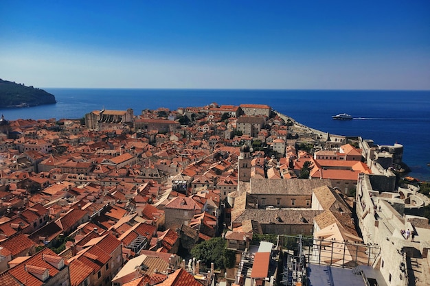 Schöne Stadt Dubrovnik in Kroatien