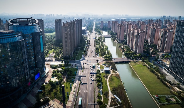 Schöne Stadt in China