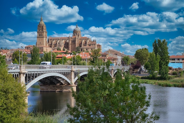 Schöne Stadt Salamanca in Castillaleonspain