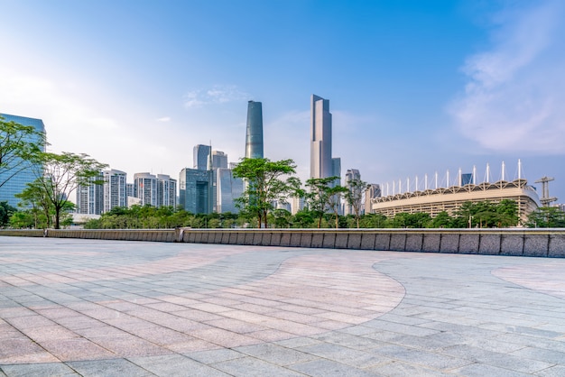 Schöne Stadtskyline von Guangzhou