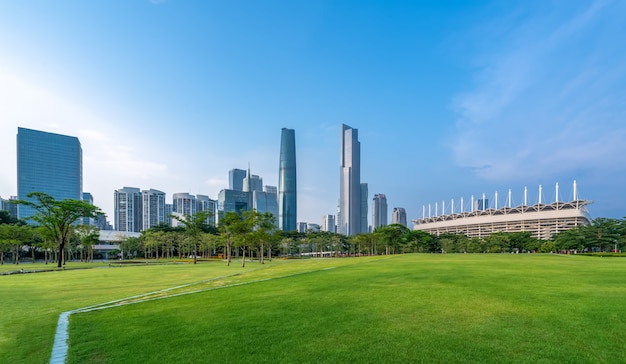 Schöne Stadtskyline von Guangzhou