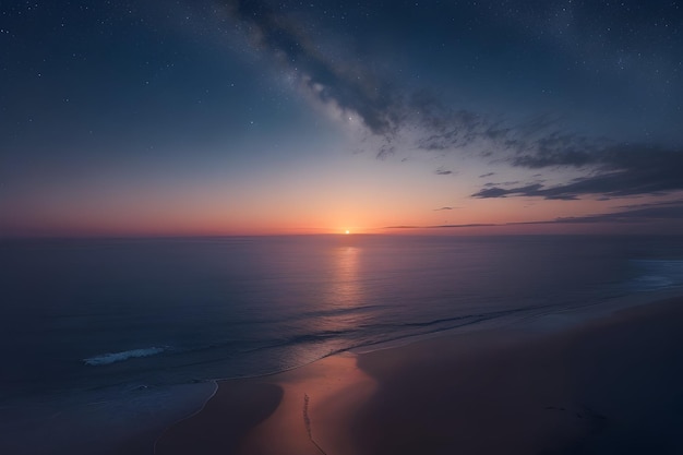 Schöne Strandatmosphäre