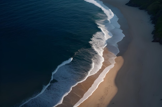 Schöne Strandatmosphäre