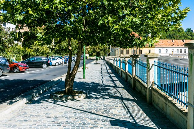 Schöne Straße in Brasov