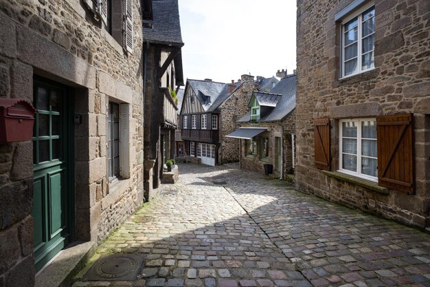 Schöne Straßen im Dinan