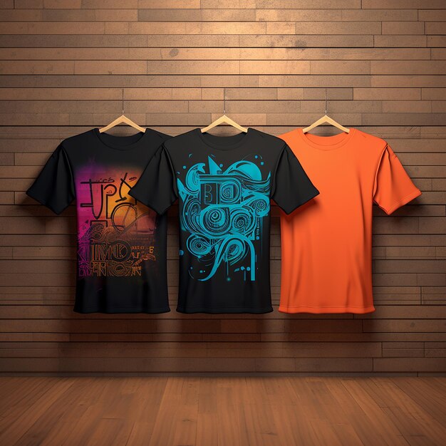 Schöne T-Shirts-Designs und -Mockups