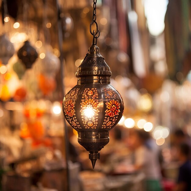 Schöne traditionelle Ramadan-Lampen