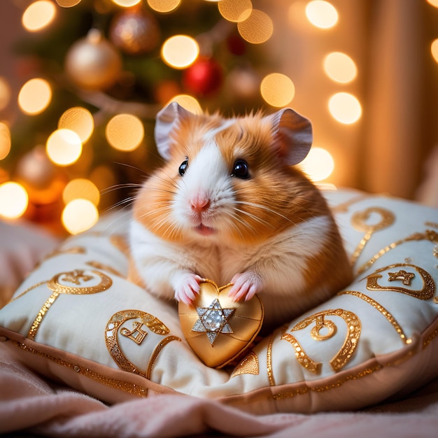 Schöne und flauschige Hamster