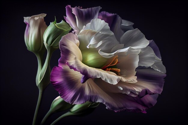 Schöne und frische Lisianthus-Blumen