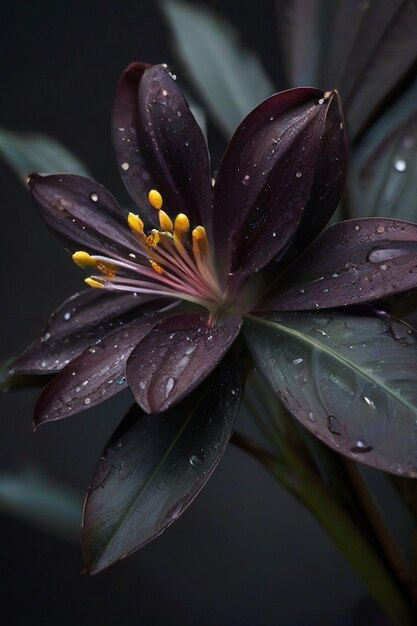 Foto schöne, ungewöhnliche blume