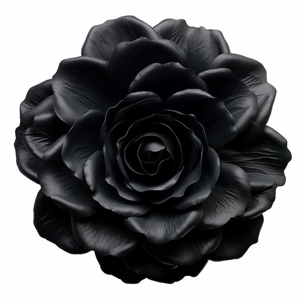 Schöne weiche schwarze Blume