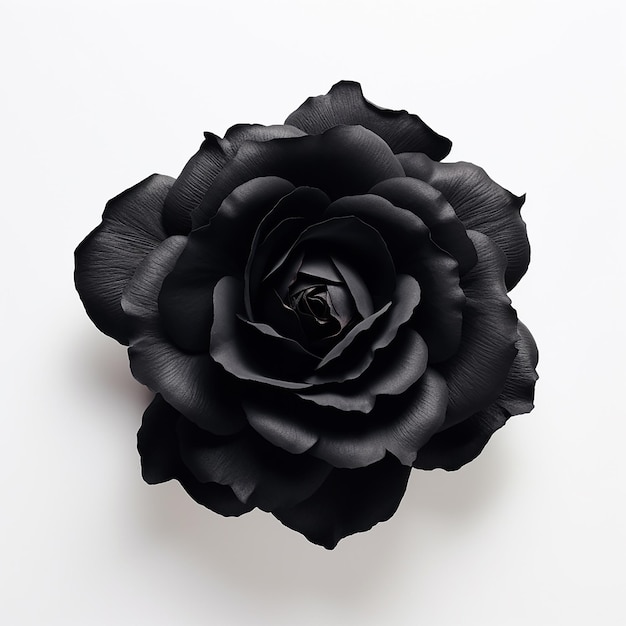 Schöne weiche schwarze Blume