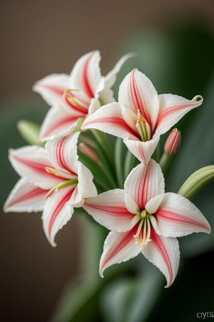 Foto schöne weiße lilienblumen auf dem feld blumenblüte hintergrund