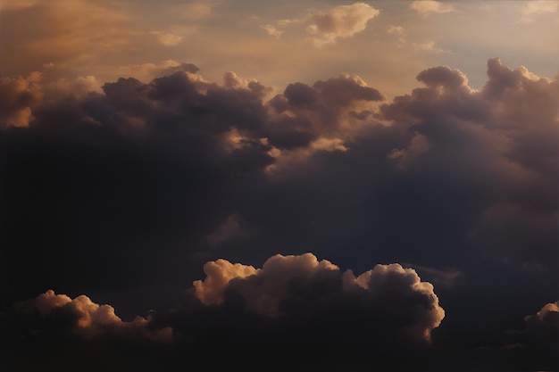 Foto schöne wolken am himmel