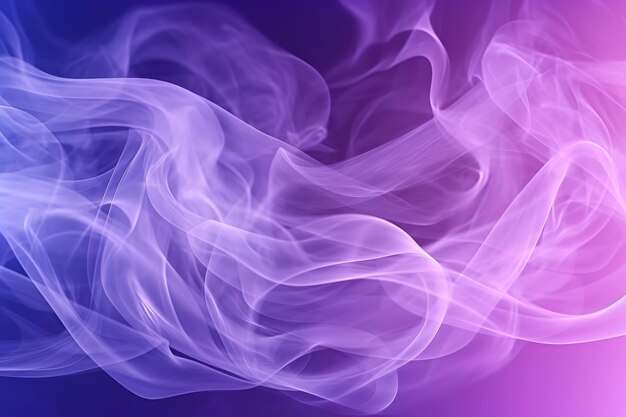 Schöner abstrakter Rauchwellen-Hintergrund mit Farbverlauf in violetter Farbe