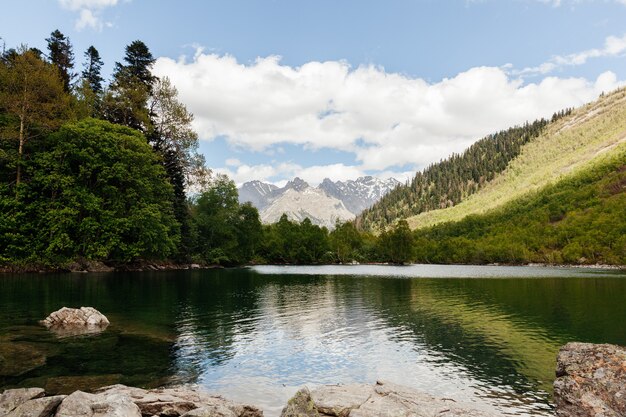 Schöner Bergsee, Baduk-Seen