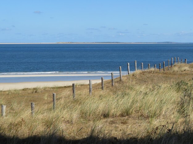 Schöner Blick auf das Meer gegen den Himmel