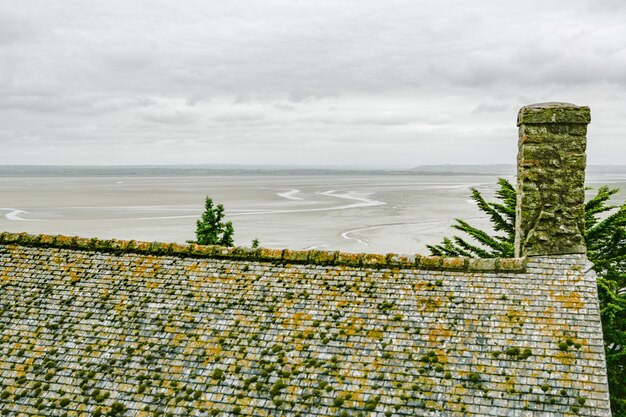 Foto schöner blick auf das meer gegen den himmel