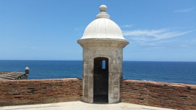 Schöner Blick auf das Meer gegen den Himmel