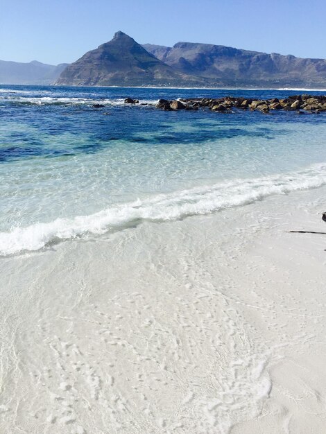 Foto schöner blick auf das meer