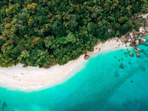 Foto schöner blick auf das meer