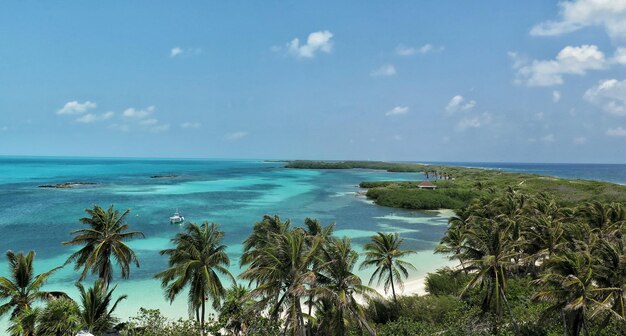 Schöner Blick auf das Meer