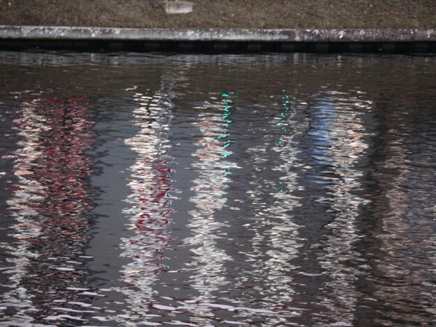 Foto schöner blick auf den see