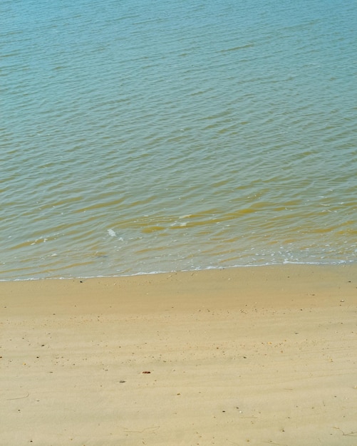 Foto schöner blick auf den strand