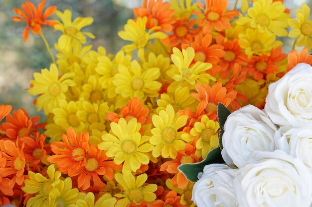 Schöner Blumenhintergrund am Valentinstag