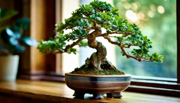 schöner Bonsai-Baum