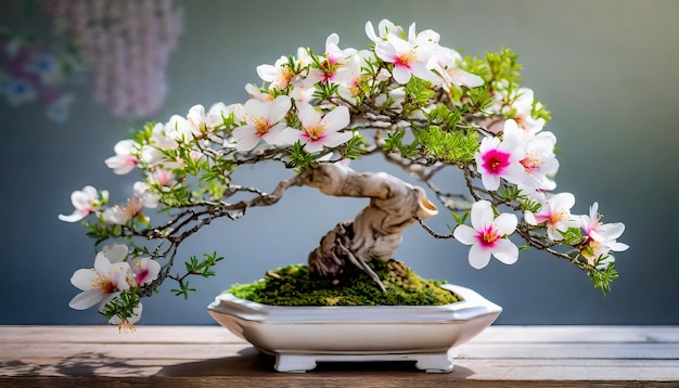schöner Bonsai-Baum