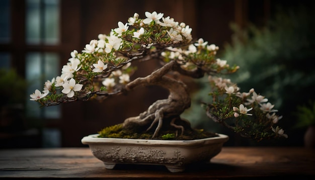 schöner Bonsai-Baum