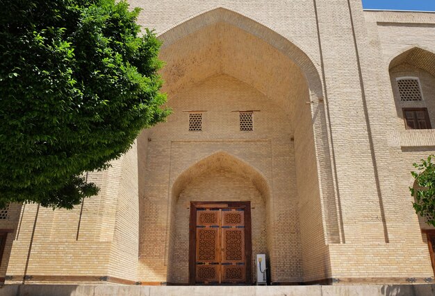 Schöner Eingang in dem Gedenkkomplex von KHOJA BAHAUDDIN NAKSHBAND Bukhara Usbekistan