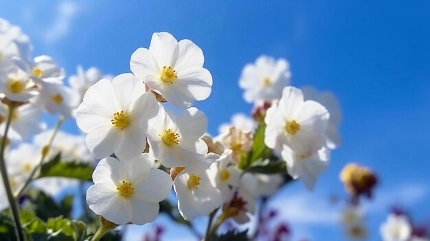 Schöner floraler Frühlingszusammenfassungshintergrund der Natur Zweige blühender Kirschen