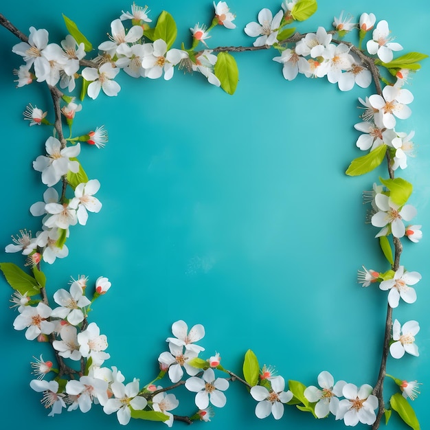 Schöner Frühlings-Natur-Hintergrund mit schönen Blüten