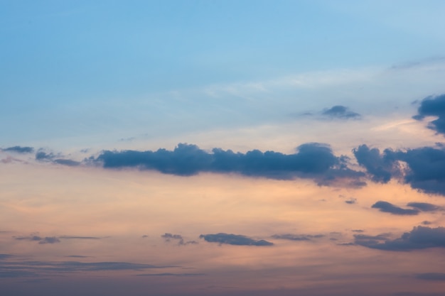 Schöner Himmel Wenn die Sonne scheint