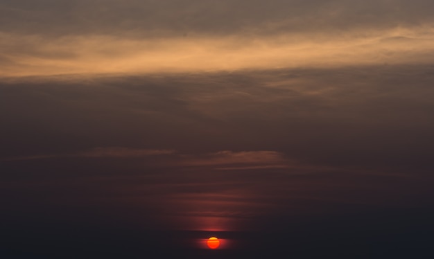 Schöner Himmel Wenn die Sonne scheint