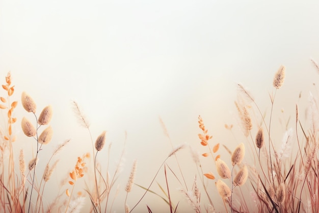 Foto schöner hintergrund einer herbstlandschaft mit bunten, trockenen blättern