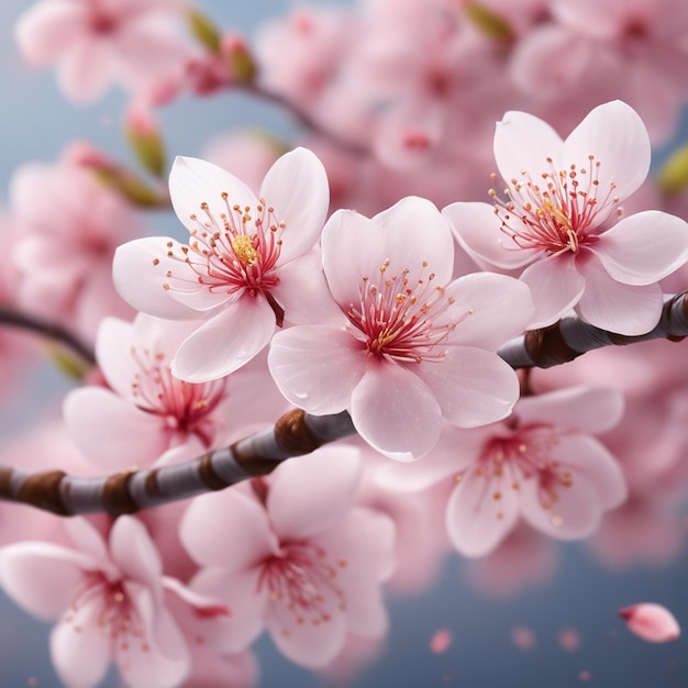 Schöner Sakura-Hintergrund