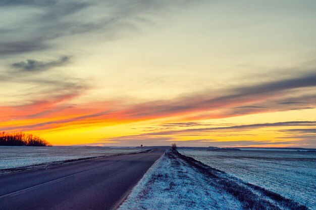 Schöner Sonnenuntergang