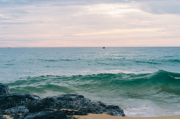 schöner Strand in Asien