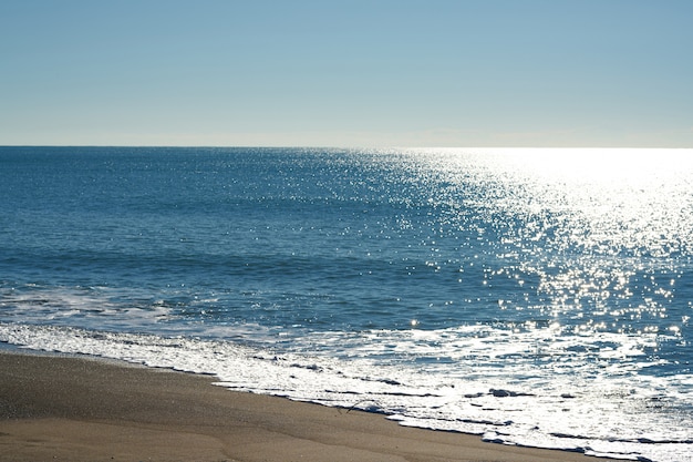 Schöner Strandhintergrund