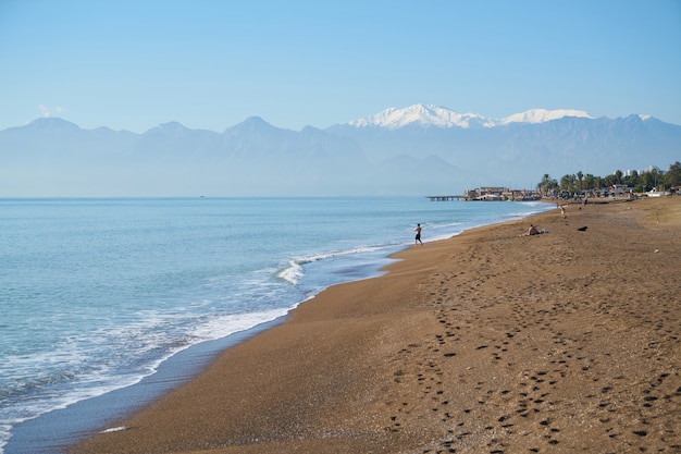 Schöner Strandhintergrund