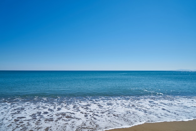 Schöner Strandhintergrund