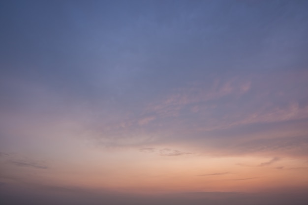 Schöner twilight Himmel, Sonnenuntergang