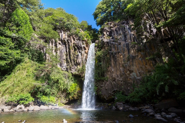 Schöner Wasserfall in Chile, Südamerika.