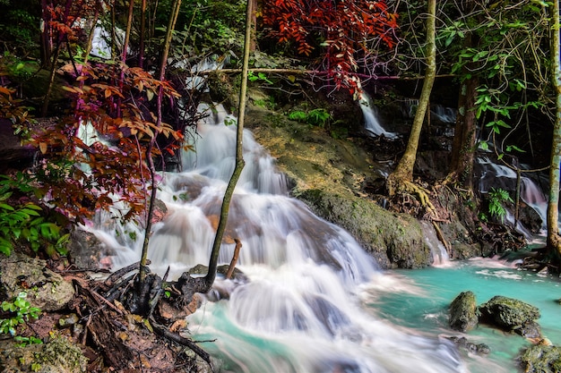 Schöner Wasserfall